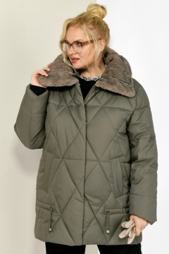 Куртка Shetti 2207 светло-оливковый - фото 5