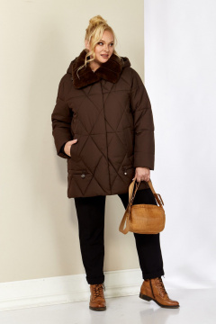 Куртка Shetti 2207 шоколад - фото 2