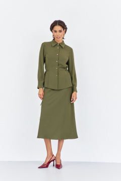 Юбка FLAIM 2034 хаки - фото 2