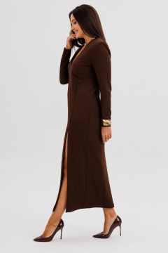 Платье Fantazia Mod 5292 коричневый - фото 3