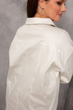 Блуза BegiModa 4144 сливочный - фото 5