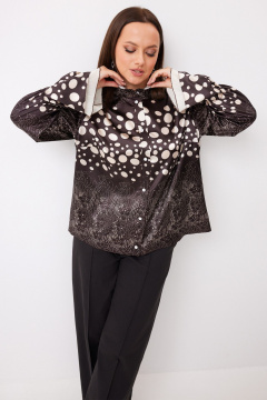 Блуза BegiModa 4145 шоколад - фото 4