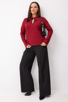 Лонгслив BegiModa 4147 бордо - фото 4