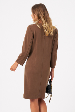 Платье Панда 115080 коричневый - фото 5