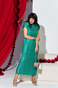 Платье Vittoria Queen 28513/1 зеленый - фото 3