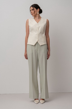 Брюки FASHION CENTRE Пш-4134 эвкалипт - фото 4