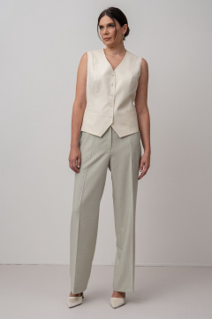 Жилет FASHION CENTRE Шр-4156 молочный - фото 1