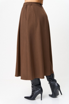 Бомбер, юбка Aira Style 24131 коричневый - фото 5