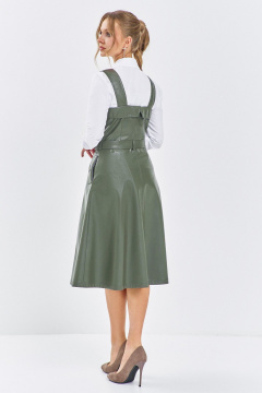 Сарафан Euromoda 649 хаки - фото 2