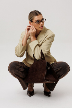 Жакет Anelli 1744 кунжутная_халва - фото 4