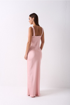 Платье Lady Line 0325 пыльный_розовый - фото 3