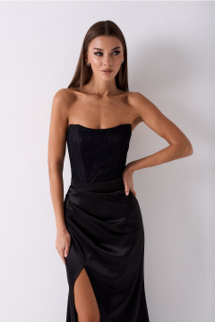 Корсет, юбка Lady Line 0625 черный - фото 4