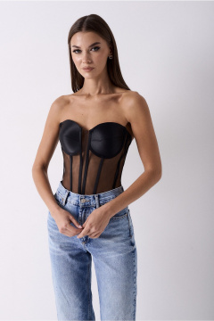 Корсет Lady Line 1125 черный - фото 5
