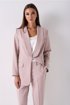Брюки, жакет Lady Line 1225 пыльно-розовый - фото 3