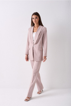 Брюки, жакет Lady Line 1225 пыльно-розовый - фото 1