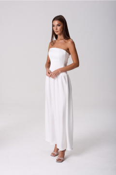 Платье Lady Line 1525 молочный - фото 5