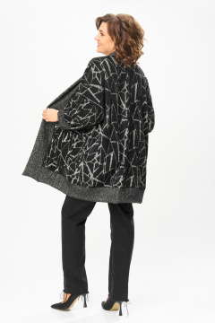 Кардиган Michel chic 368 обсидиан - фото 4