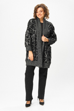 Кардиган Michel chic 368 обсидиан - фото 2