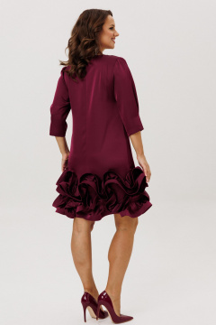 Платье Mubliz 291 бордовый - фото 5