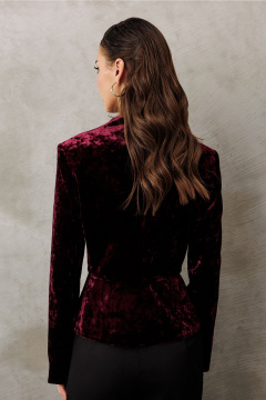 Жакет Butеr 3188 бордовый - фото 3