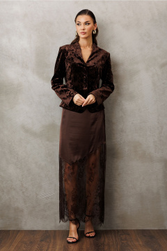 Жакет Butеr 3188 коричневый - фото 5