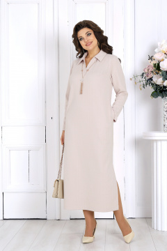 Платье Ninele 6009 песочный - фото 5