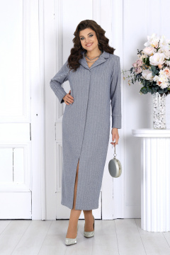 Платье Ninele 6090 голубой - фото 3