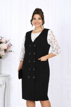 Сарафан Ninele 7443 угольный - фото 5