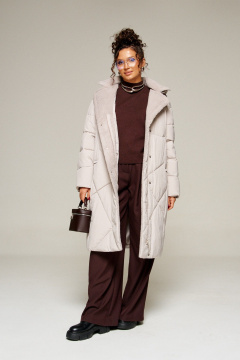 Пальто Beautiful&Free 8024 жемчуг - фото 4