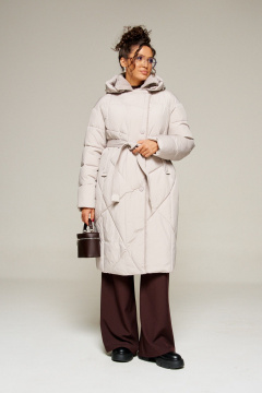 Пальто Beautiful&Free 8024 жемчуг - фото 1