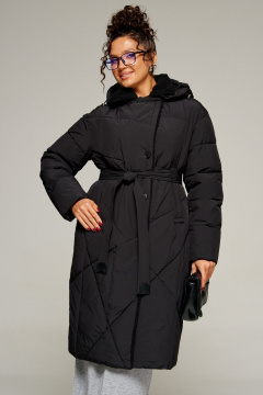 Пальто Beautiful&Free 8024 черный - фото 3