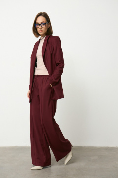 Брюки, жакет Luitui R4049 винный - фото 2