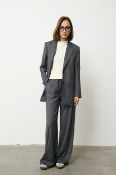 Жакет Luitui R3012 темно-серый - фото 2