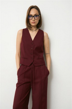 Жилет Luitui R3010 винный - фото 4