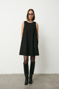 Платье Luitui R1095 черный - фото 3