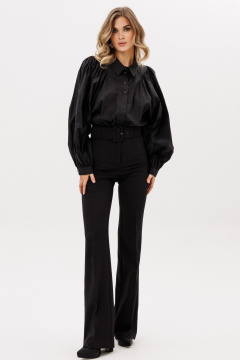 Брюки EOLA 2925.4 черный_меланж - фото 3