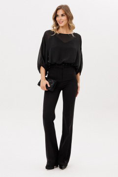 Брюки EOLA 2925.5 черный_меланж - фото 2