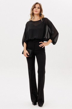 Брюки EOLA 2925.5 черный_меланж - фото 1