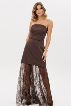 Платье EOLA 2990.2  шоколад - фото 3