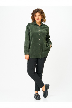 Блуза Zlata 4415 оливковый - фото 2