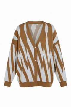 Кардиган трикотажный свободный для всех сезонов Noche mio 3.015 EVA - фото 2