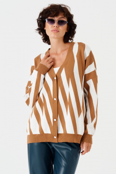 Кардиган трикотажный свободный для всех сезонов Noche mio 3.015 EVA - фото 1