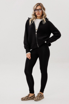Джемпер, леггинсы Ma Vie М-705 черный - фото 4
