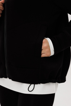 Джемпер, леггинсы Ma Vie М-705 черный - фото 3