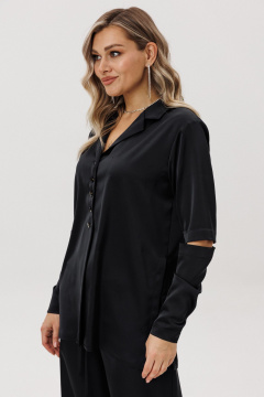 Блуза, брюки Ma Vie М-709 черный - фото 4