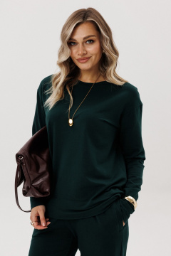 Брюки, джемпер Ma Vie 712 изумрудный - фото 1