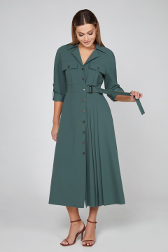 Платье Bazalini 5012 зеленый - фото 2