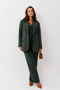Брюки, жакет Mislana 1267/1 зеленый - фото 1