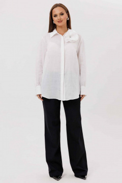 Блуза Mislana 1241 белый - фото 4
