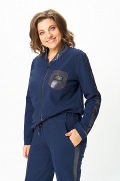 Блуза, брюки Bonna Image 455/1 синий - фото 3